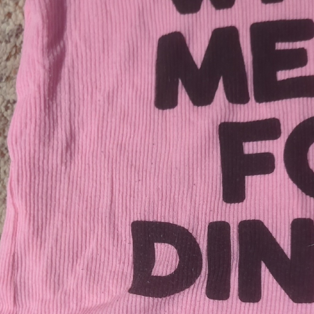 Pink Pajama Set with Fun Print - Picture 3 of 16